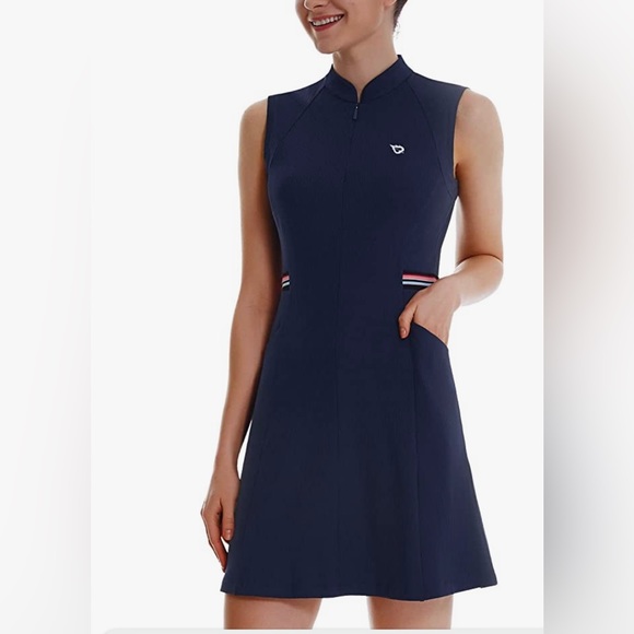 NWT! Baleaf Pickle ball, Tennis, or Golf Dress Black (size medium) - Picture 3 of 16